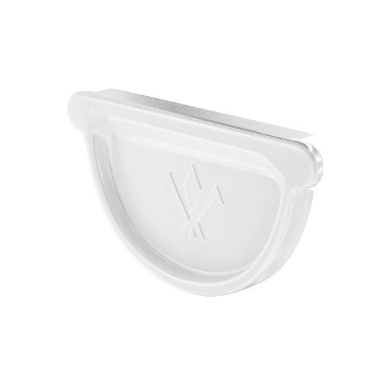 Водосток Aquasistem, система 150/100 - Заглушка универсальная с резиновым уплотнителем RAL 9003 Белый купить в Бугульме