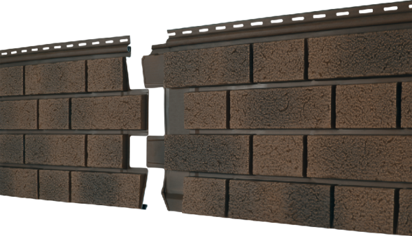 Фасадная панель Ю-пласт Стоун Хаус S-Lock Клинкер Балтик магма купить в Бугульме