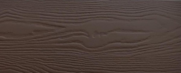 Фиброцементный сайдинг 190х3000х8мм Коричневая глина RAL 8028 купить в Бугульме