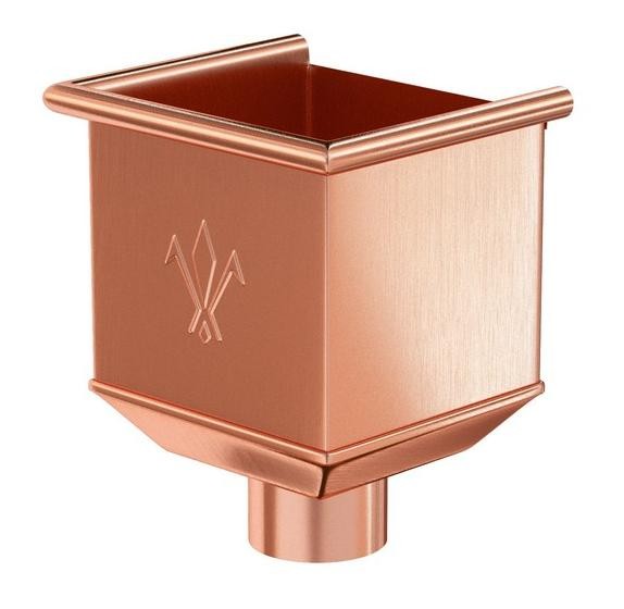 Водосток Aquasistem, система 150/100 - Водосборная воронка медная купить в Бугульме