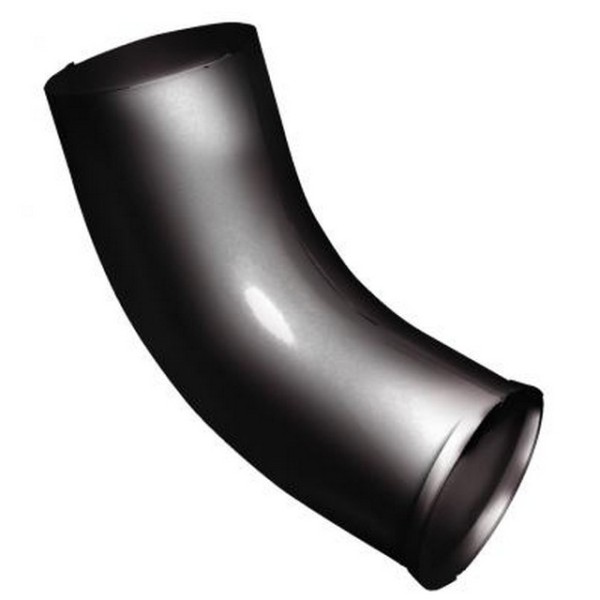 Водосток Grand Line 125x90 – Колено сливное RAL 9005 купить в Бугульме