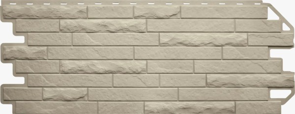 Фасадная панель Цокольный сайдинг Альта-профиль Кирпич-Антик ЭКО Кремовый купить в Бугульме