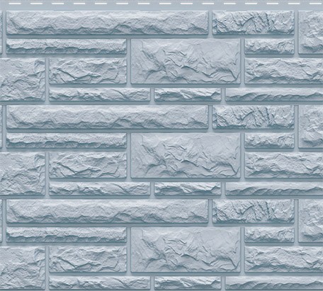 Фасадные панели «Доломит», Серо-голубой купить в Бугульме