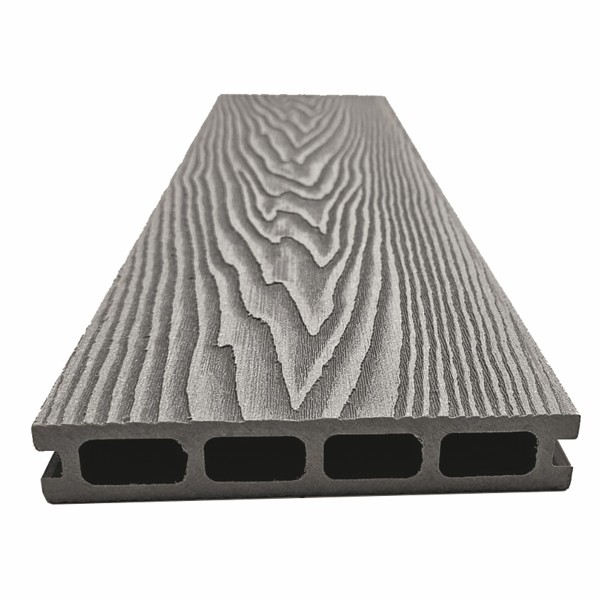 Террасная доская ДПК NanoWood Double 3D Серый купить в Бугульме