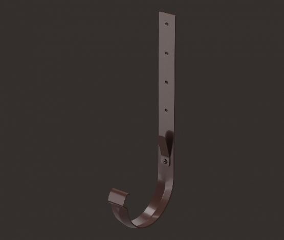 Металлический кронштейн желоба Docke Lux - Шоколад купить в Бугульме