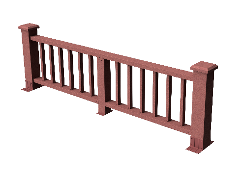 Ограждения декоративное ДПК GRINDERDECO Троя мербау купить в Бугульме