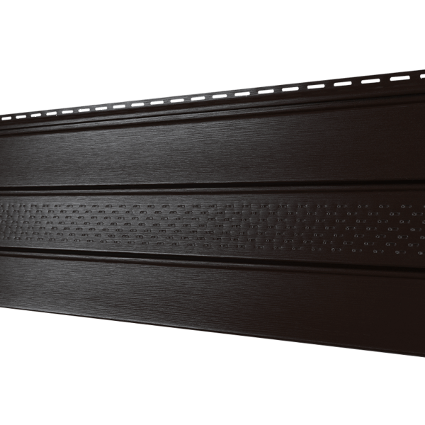 Софит Ю-Пласт PRO Классический перфорация по центру, коричневый купить в Бугульме