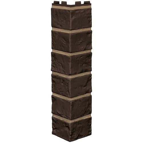 Угол наружный ТЕХНОНИКОЛЬ Оптима Кирпич Тёмно-коричневый купить в Бугульме