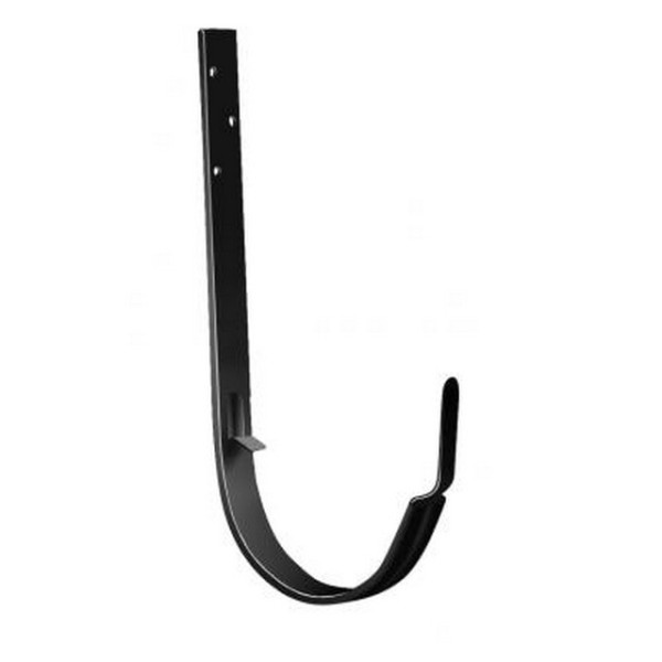 Водосток Grand Line 125x90 – Кронштейн длинный RAL 9005 купить в Бугульме