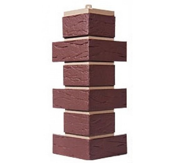 Угол T-Сайдинг-Кирпич Саман Коричневый купить в Бугульме