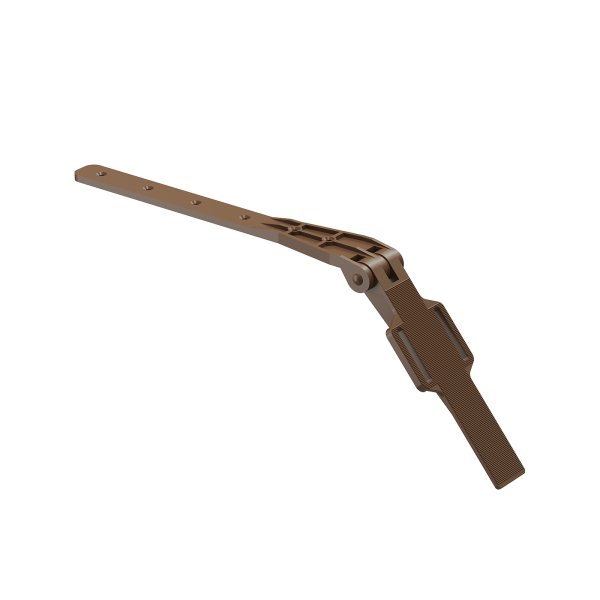 Крепление регулируемое для кронштейна желоба Docke Premium ПВХ - Каштан купить в Бугульме