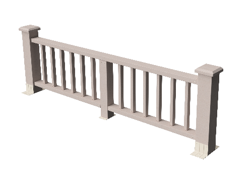 Ограждения декоративное ДПК GRINDERDECO Троя выбеленный дуб купить в Бугульме