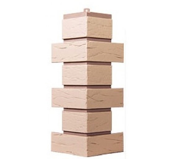 Угол T-Сайдинг-Кирпич Саман Желтый купить в Бугульме