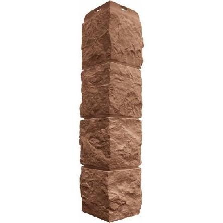 Угол наружный Альта-Профиль Туф ЭКО Терракотовый купить в Бугульме