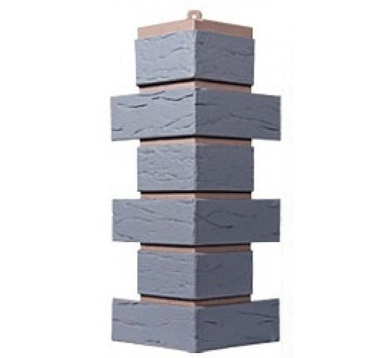 Угол T-Сайдинг-Кирпич Саман Серый купить в Бугульме