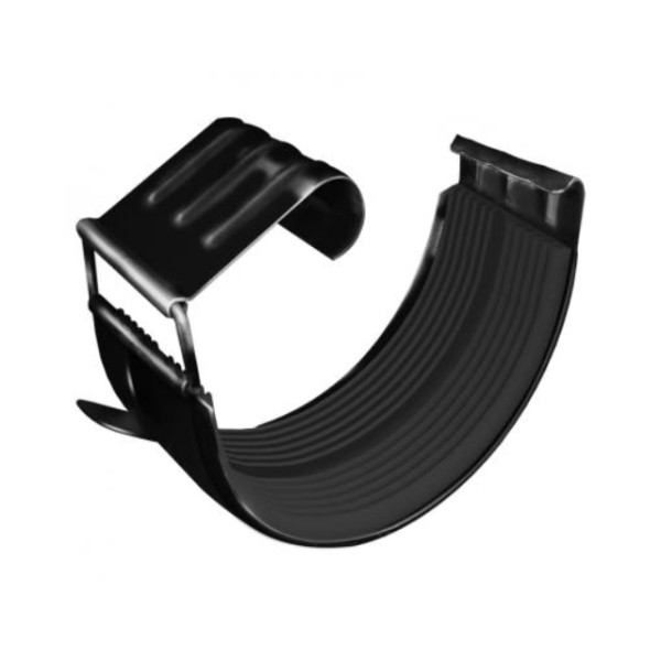 Водосток Grand Line 125x90 – Соединитель желоба RAL 9005 купить в Бугульме