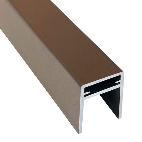 П-профиль Алюминиевый EasyDecking 35x25 Венге купить в Бугульме