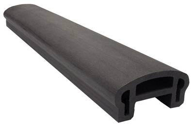 Перила вехнее фигурное Woodvex Select Графит купить в Бугульме