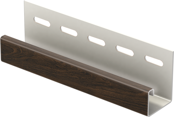 J-планка к Софиту PRO Тёмный орех купить в Бугульме