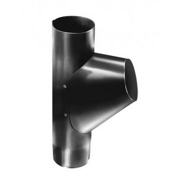 Водосток Grand Line 125x90 – Тройник RAL 9005 купить в Бугульме