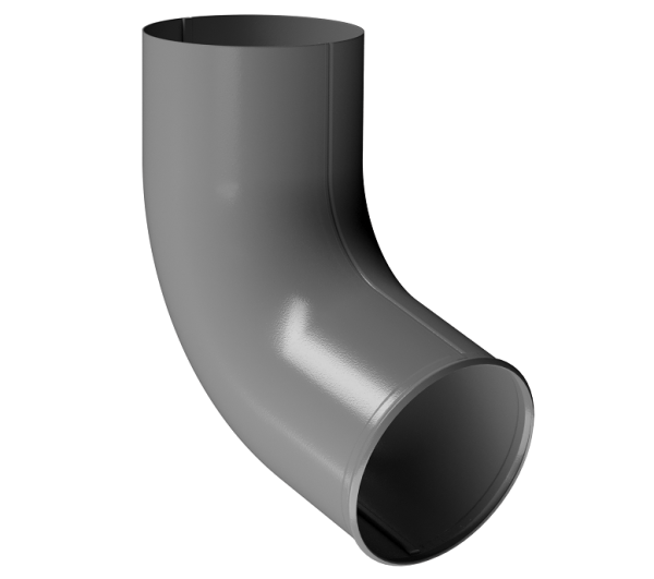 Отвод трубы D90 Döcke STAL PREMIUM Графит, (RAL 7024) купить в Бугульме