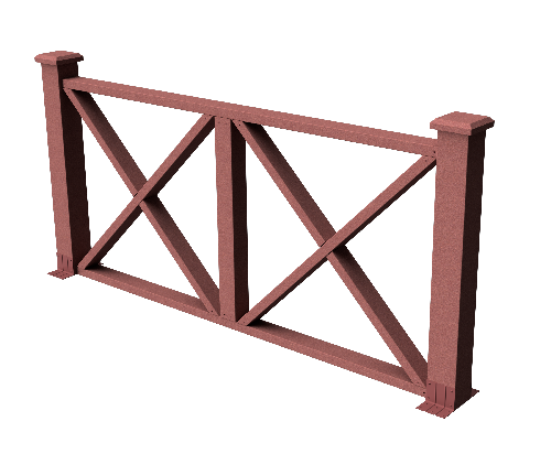 Ограждения декоративное ДПК GRINDERDECO  Тауэр мербау купить в Бугульме