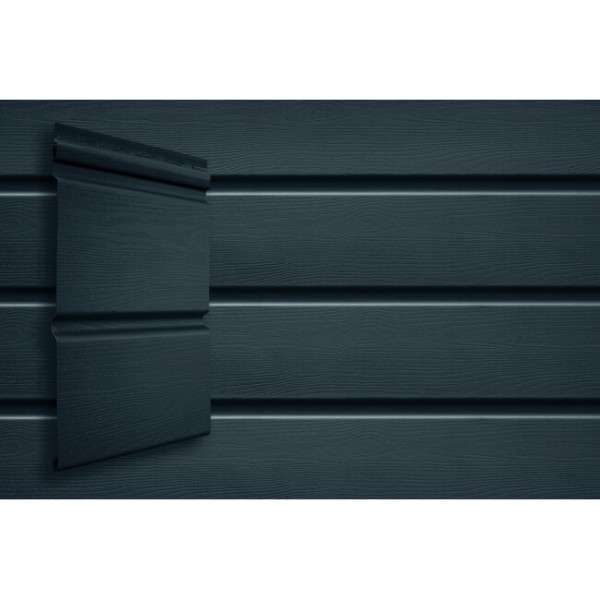 Виниловый сайдинг Grand Line Double-Брус Графит купить в Бугульме