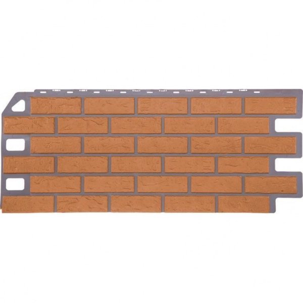 Фасадная панель FineBer, Кирпич, Бежевый купить в Бугульме