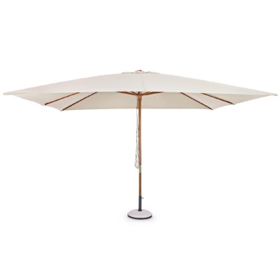 Зонт НЕАПОЛЬ Бежевый прямоугольный солнцезащитный