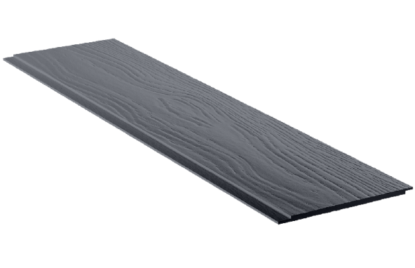 Фиброцементный сайдинг Фибростар Одноцветный 190х3000х8мм КР 19 Графитовый Серый купить в Бугульме