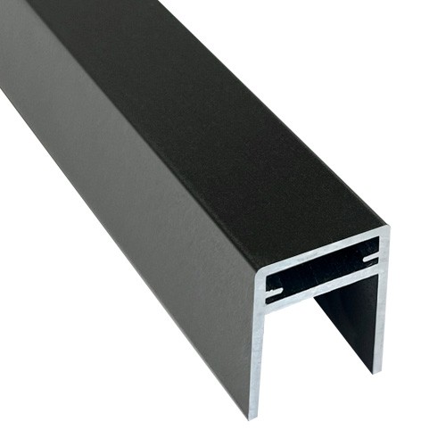 П-профиль Алюминиевый EasyDecking 35x25 Черное дерево купить в Бугульме