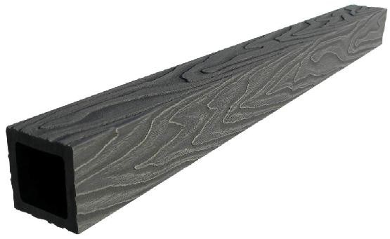 Балясина ДПК 3D GardenParkett фактура дерева Графит купить в Бугульме