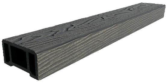 Перила ДПК 3D GardenParkett фактура дерева Графит купить в Бугульме