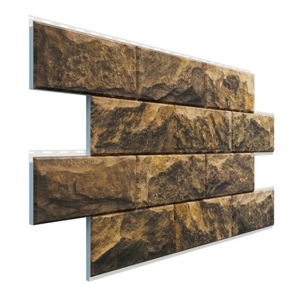 Фасадная термопанель Доломит Дагестанский камень Тигровый глаз купить в Бугульме