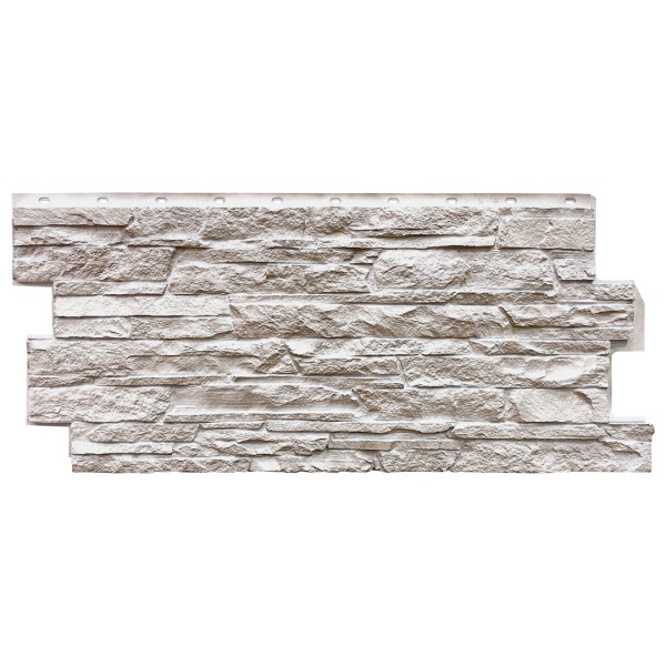 Фасадная панель FineBer, Скала, Мелованный белый купить в Бугульме