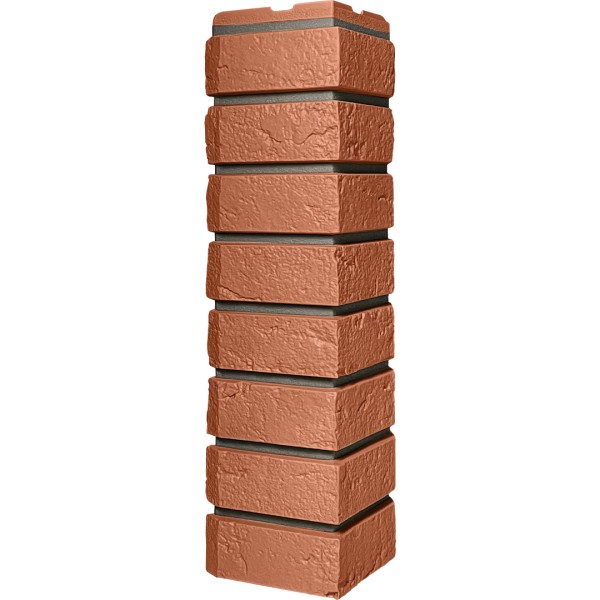 Угол наружный ДАЧНЫЙ Серия Баварский кирпич Терракотовый купить в Бугульме