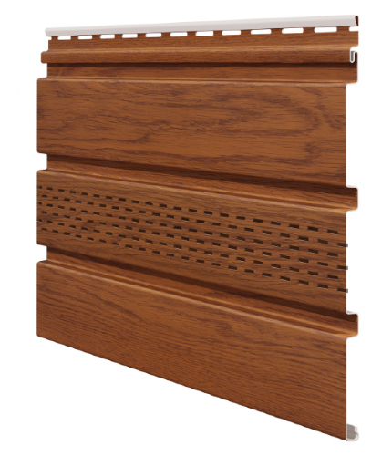 Софит ламинированный VOX NATURE с центральной перфорацией, Золотой-дуб купить в Бугульме