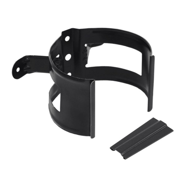 Водосток Grand Line 125x90 – Хомут трубы (на дерево) RAL 9005 купить в Бугульме