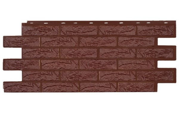 Фасадная панель T-Siding Лондон Брик Эко Браун купить в Бугульме