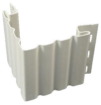 Наружный угол Рельефный широкий для сайдинга Mitten купить в Бугульме