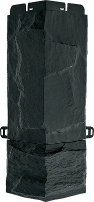 Угол наружный Альта-Профиль Гранит ЭКО - Графит купить в Бугульме