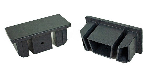 Заглушка для перил торцевая из алюминия GardenParkett Графит купить в Бугульме