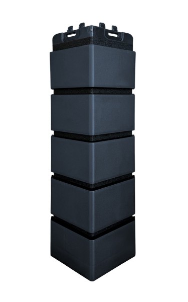 Угол Grand Line клинкерный кирпич ПРЕМИУМ Графит (шов RAL 9005) купить в Бугульме