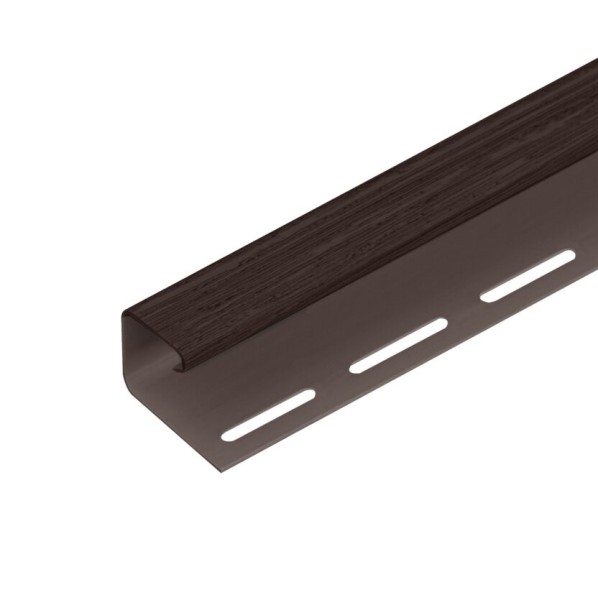 J-профиль TECOS ЛЮКС 3,05м БРАЗИЛЬСКАЯ ВИШНЯ купить в Бугульме