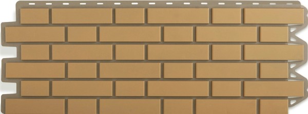 Фасадная панель Альта-Профиль, Кирпич Клинкерный, Бежевый купить в Бугульме