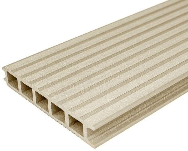 Террасная доска из ДПК бесшовная holzhof, Слоновая кость купить в Бугульме