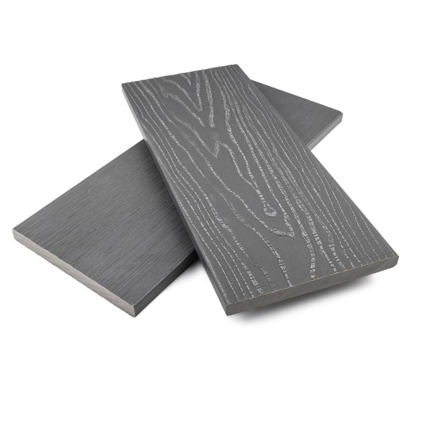 Заборная доска ДПК NanoWood Nature 3D полнотелая Серый купить в Бугульме