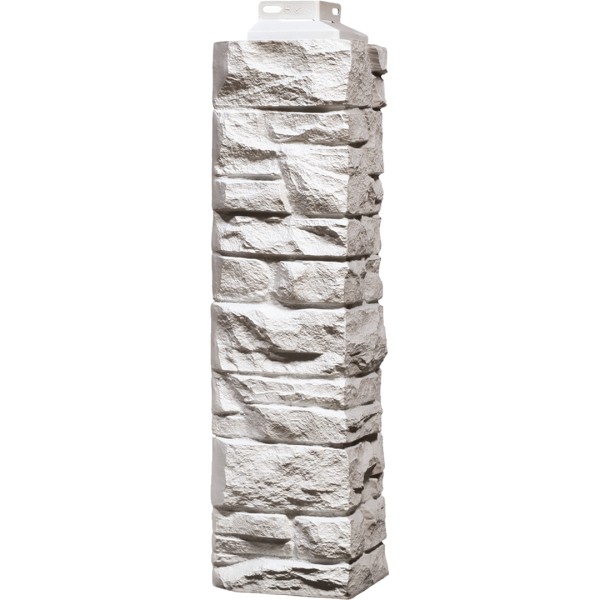 Угол наружный FineBer, Скала, Мелованный белый купить в Бугульме