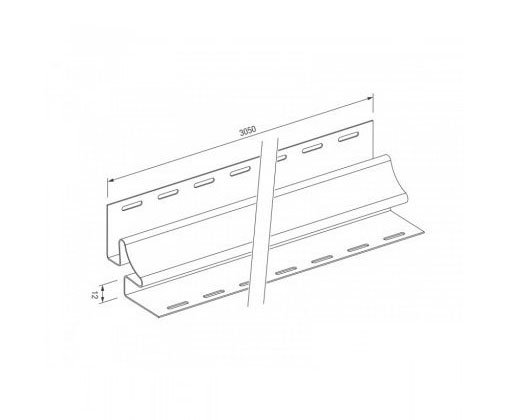 Внутренний угол для винилового сайдинга VOX STANDART купить в Бугульме