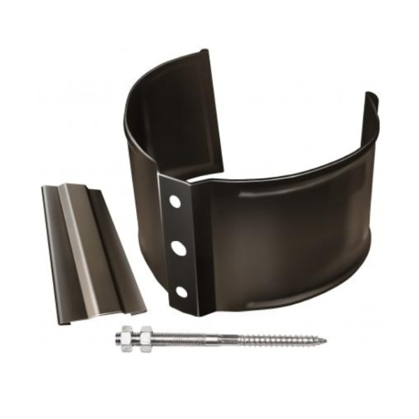 Водосток Grand Line 125x90 – Хомут трубы (на кирпич) RR 32 купить в Бугульме